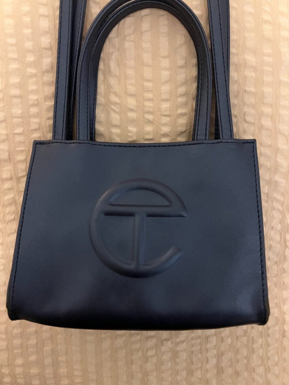 Authentic Small Telfar Shopping Bag - Cobalt w/ Dust Bag
